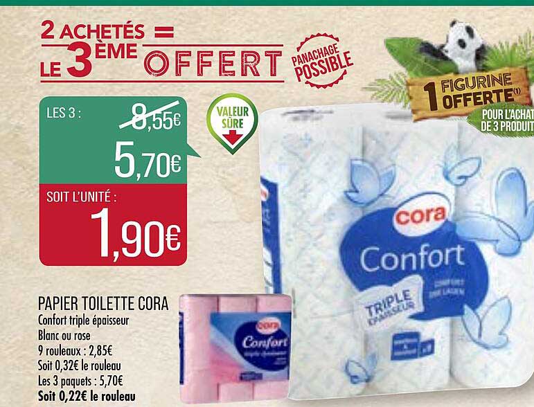 Papier Toilette Cora