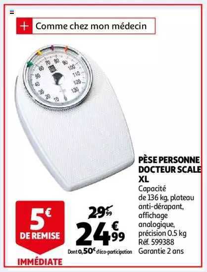 pèse personne docteur scale xl