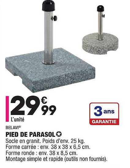Pied De Parasol Belavi