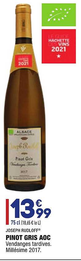 pinot gris aoc joseph rudloff