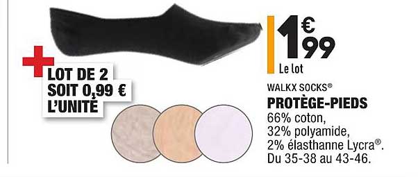 protège-pieds walkx socks
