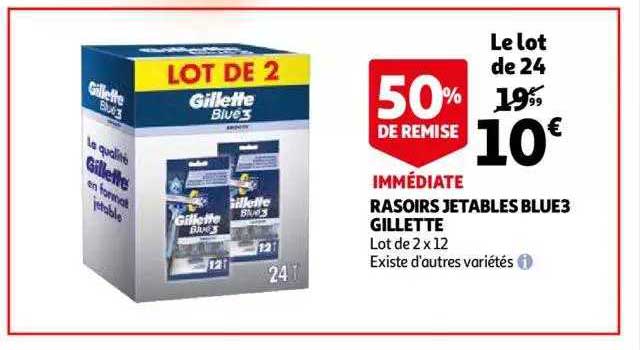 rasoirs jetables blue3 gillette