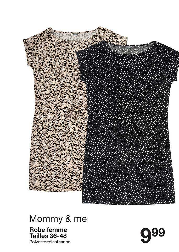 robe femme tailles 36-48 mommy & me