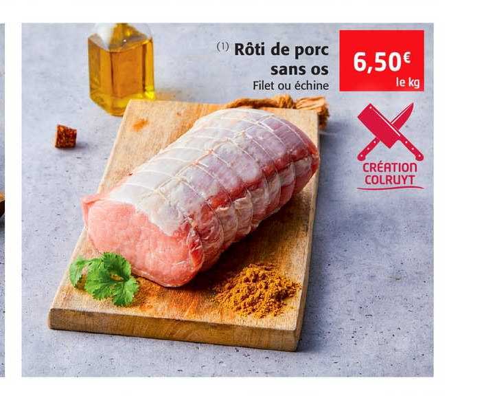 Rôti De Porc Sans Os