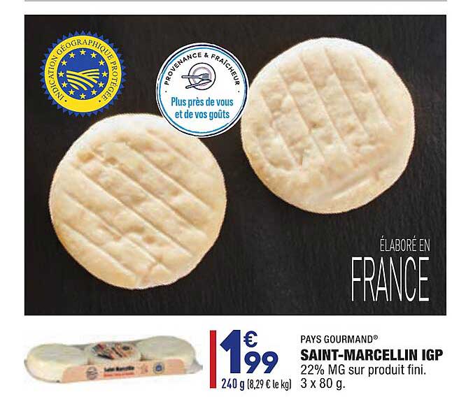 saint-marcellin igp pays gourmand