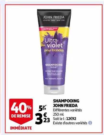 shampooing john frieda