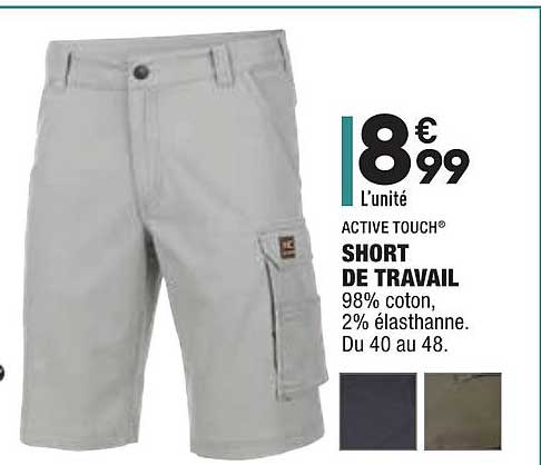 Short De Travail Active Touch
