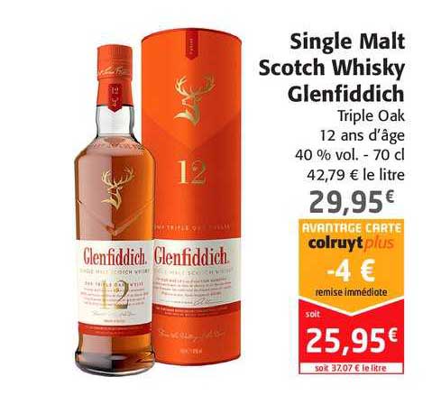 single malt scotch whisky glenfiddich
