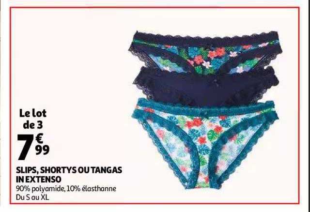 Slips, Shortys Ou Tangas In Extenso