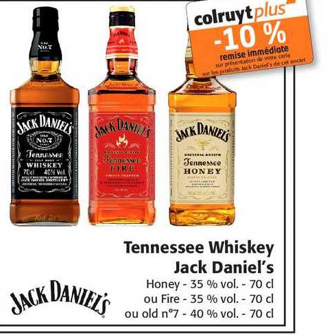 tennessee whiskey jack daniel's