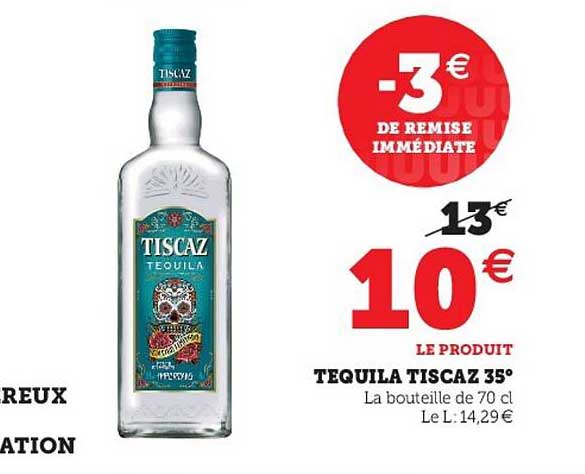 tequila tiscaz 35°
