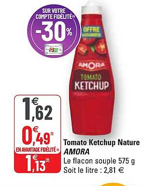 tomato ketchup nature amora