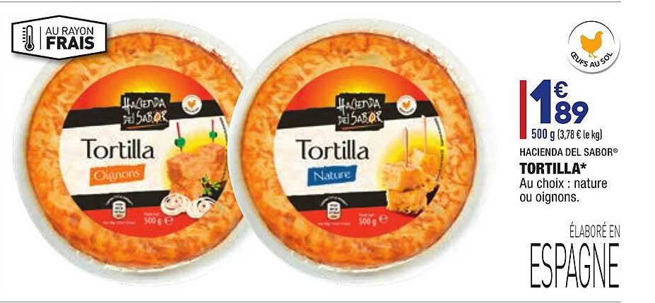 tortilla hacienda del sabor