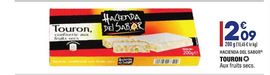 touron hacienda del sabor