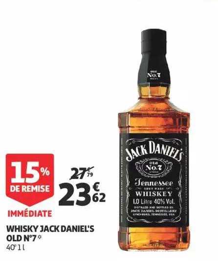 whisky jack daniel's old n°7