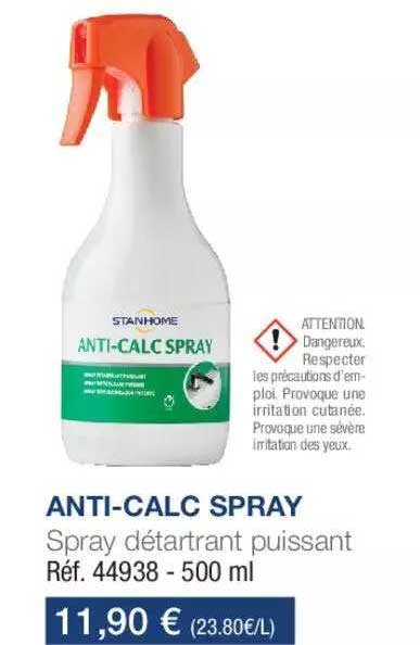 anti-calc spray stanhome