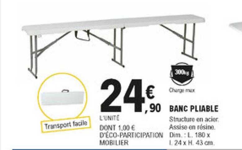 Banc Pliable