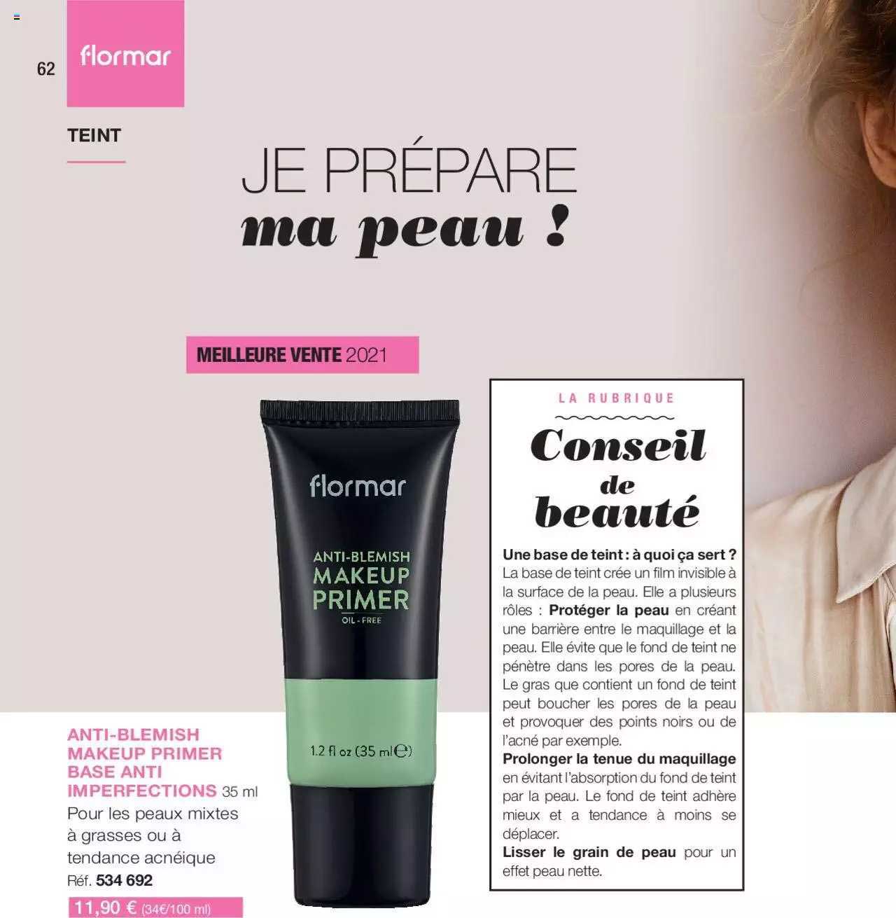 base anti imperfections flormar