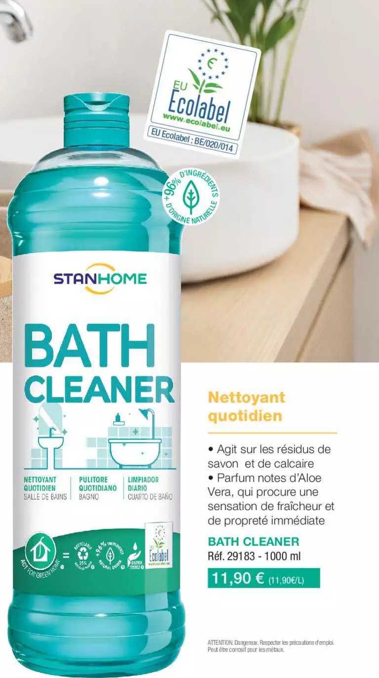 bath cleaner stanhome