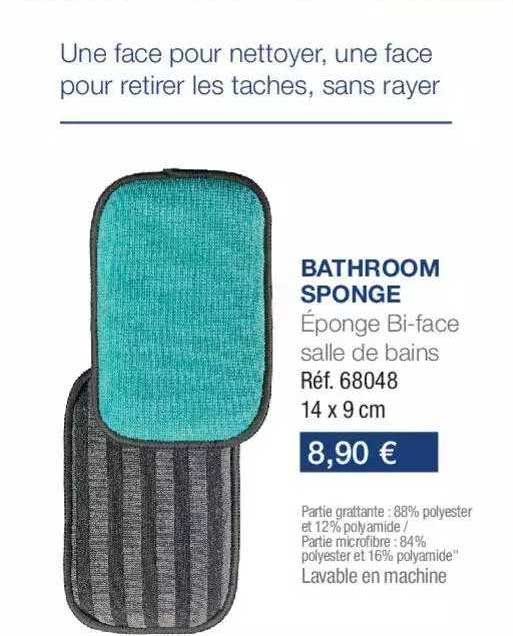 bathroom sponge