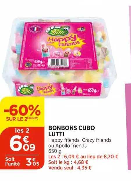 bonbons cubo lutti
