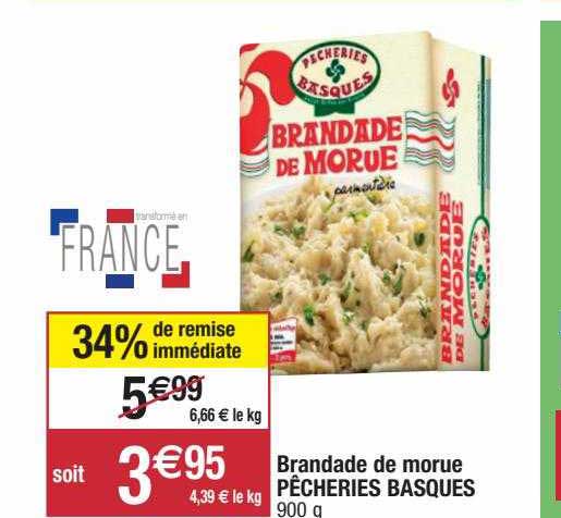 brandade de morue pêcheries basques