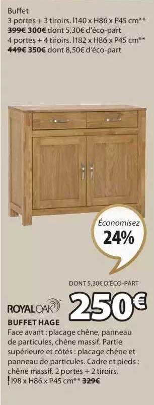 Buffet Hage Royal Oak