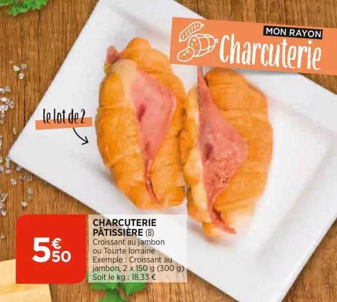 charcuterie pâtissière