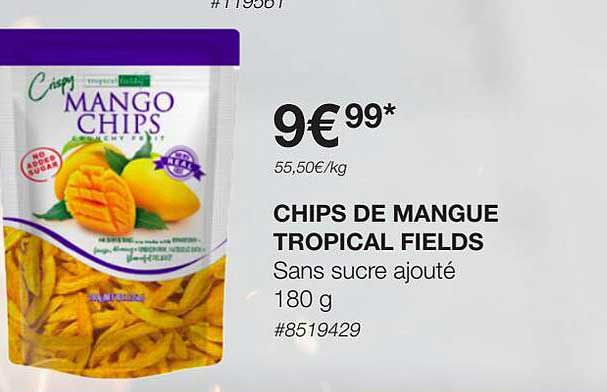 Chips De Mangue Tropical Fields