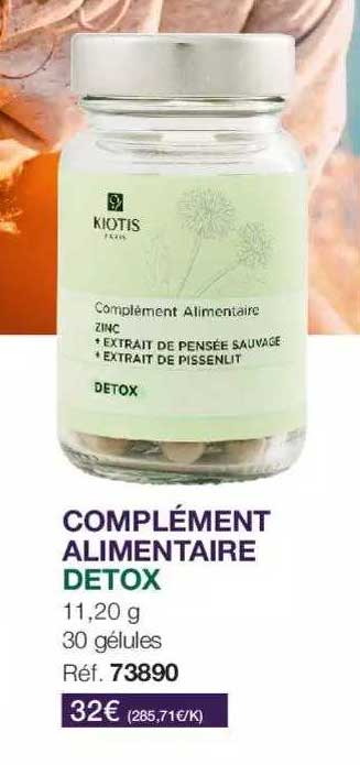 complément alimentaire detox