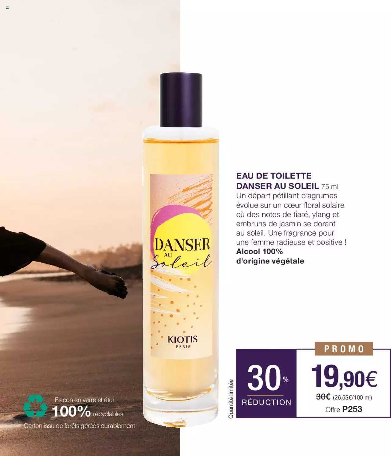 eau de toilette danser au soleil