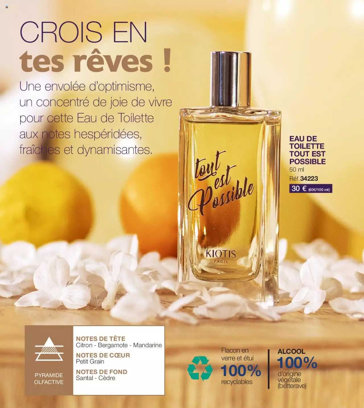 eau de toilette tout est possible