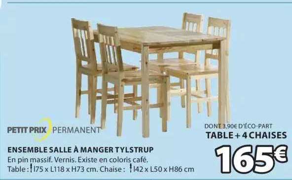 ensemble salle à manger tylstrup