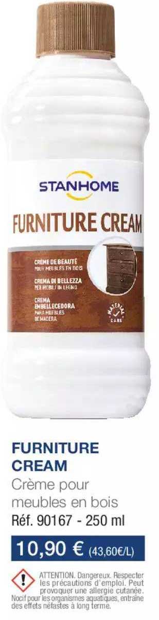 furniture cream stanhome