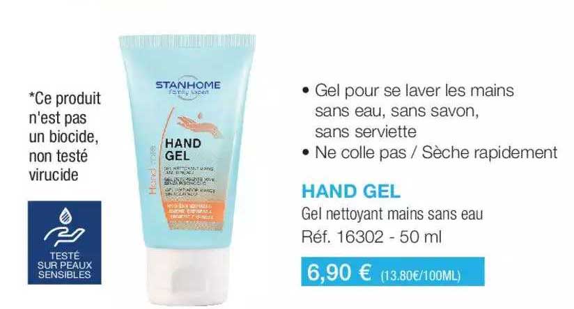 hand gel stanhome