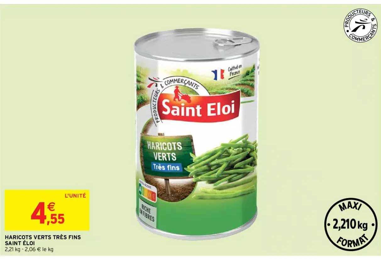 haricots verts très fins saint éloi