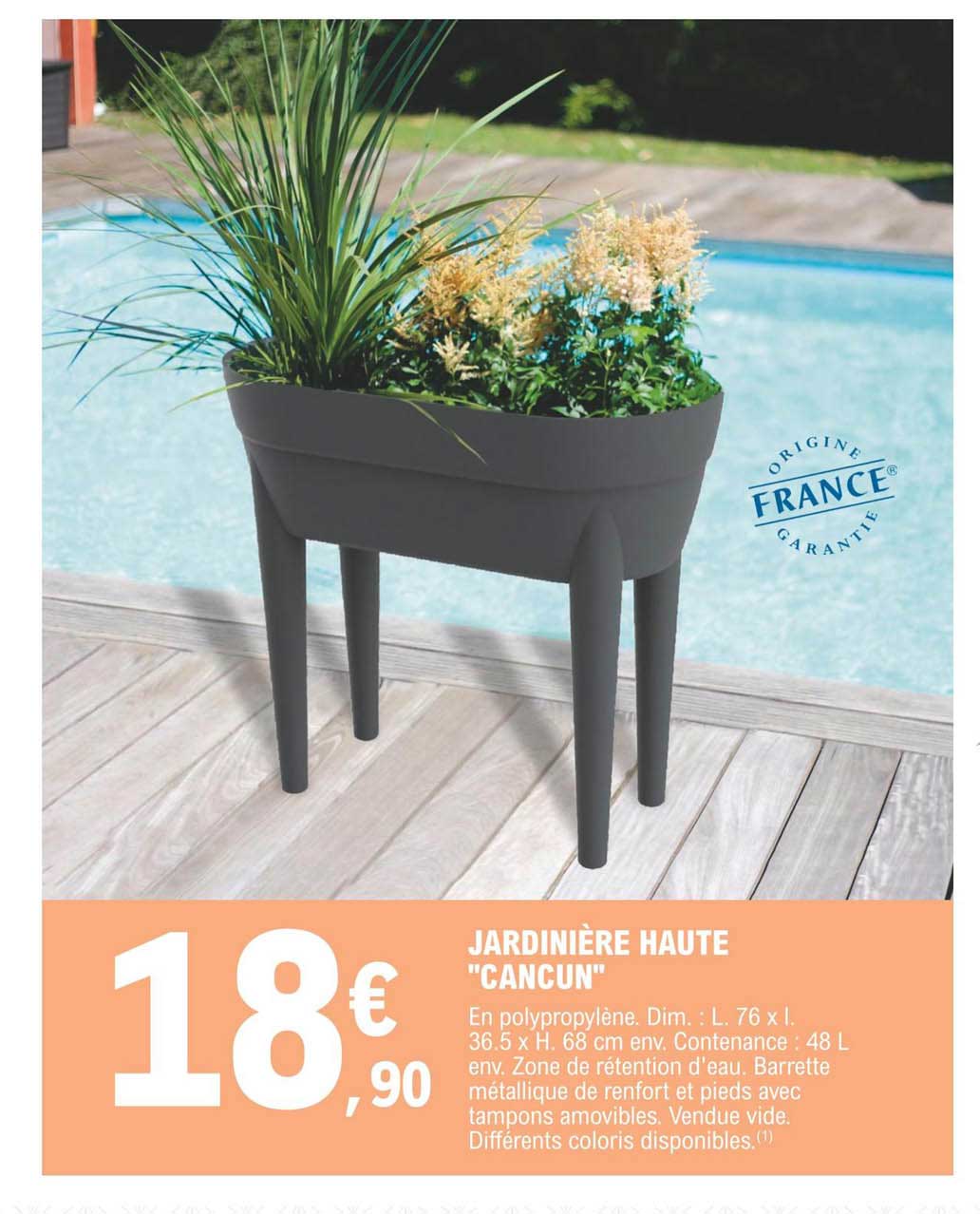 jardinière haute "cancun"