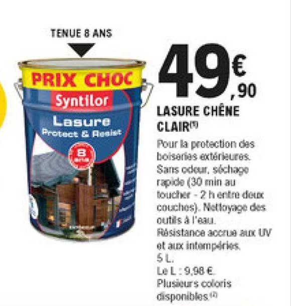 Lasure Chêne Clair Syntilor