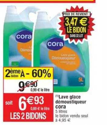 Lave Glace Démoustiqueur Cora