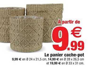 le panier cache-pot
