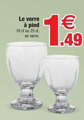 Le Verre à Pied