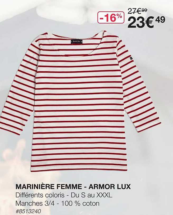 marinière femme - armor lux