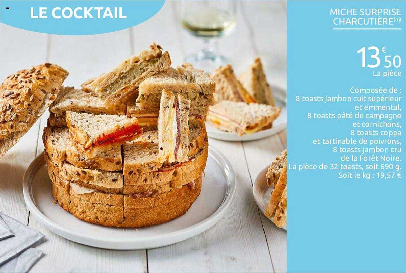 Miche Surprise Charcutière