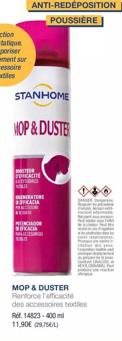 mop & duster stanhome
