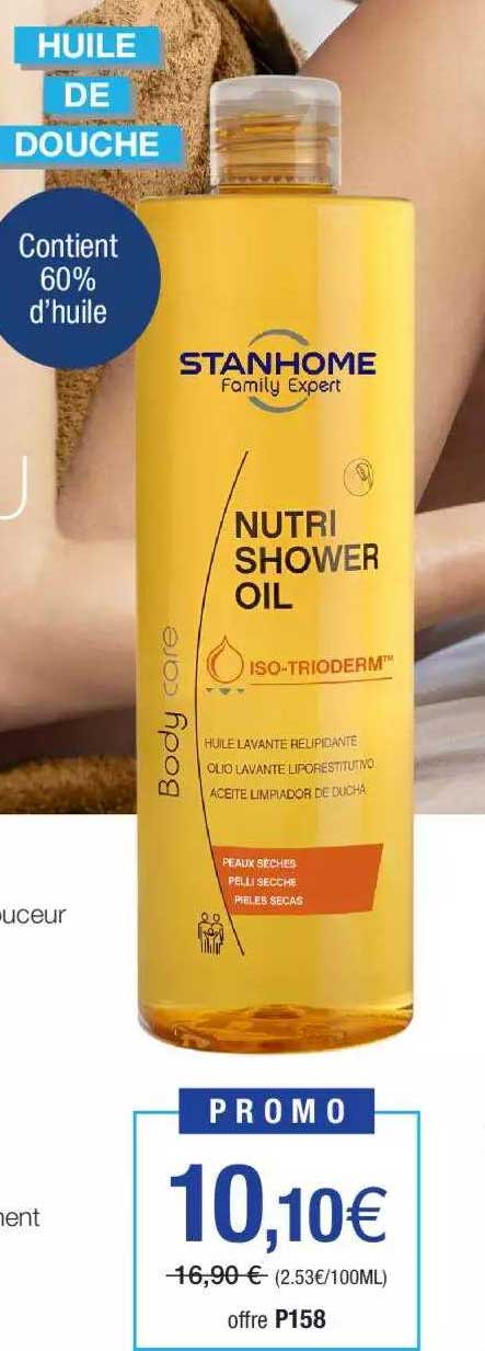 nutrishower oil stanhome