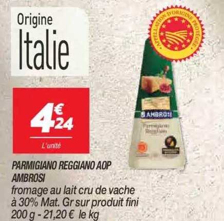 Parmigiano Reggiano Aop Ambrosi