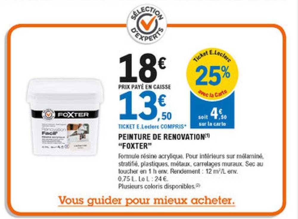 Peinture De Rénovation "foxter"