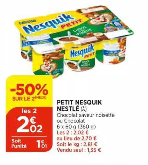 Petit Nesquik Nestlé