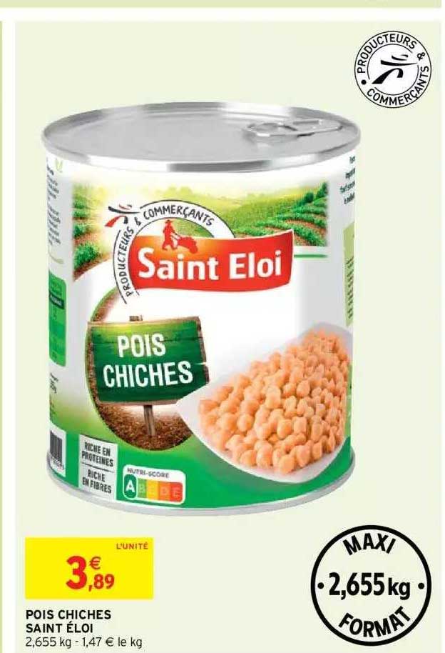 pois chiches saint éloi
