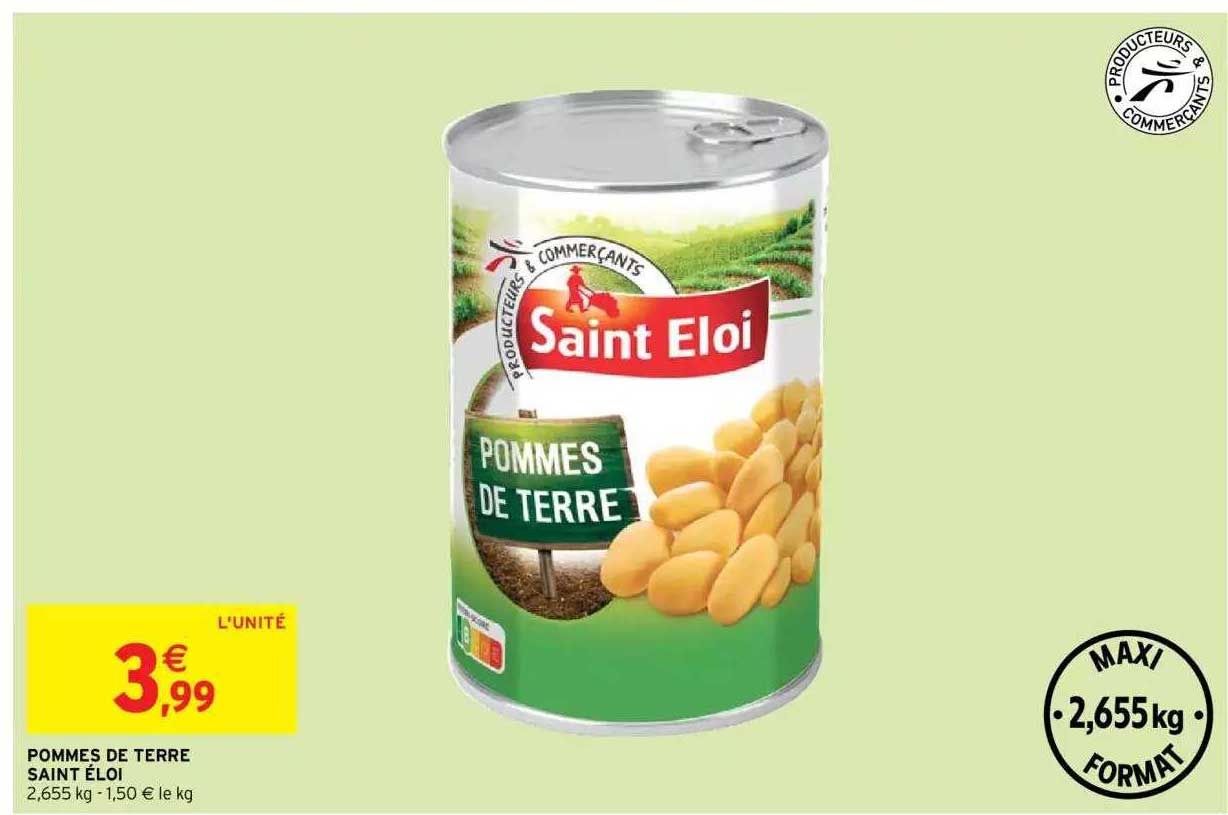 Pommes De Terre Saint éloi